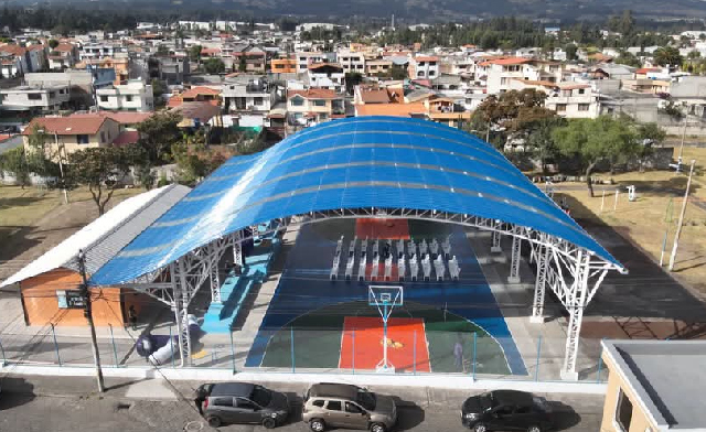 #Rumiñahui Complejo Deportivo El Manantial fue renovado con una inversión superior a $120.000
