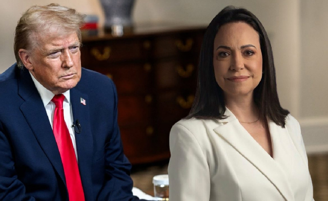 Trump anuncia reunión con la líder opositora venezolana María Corina Machado en Washington