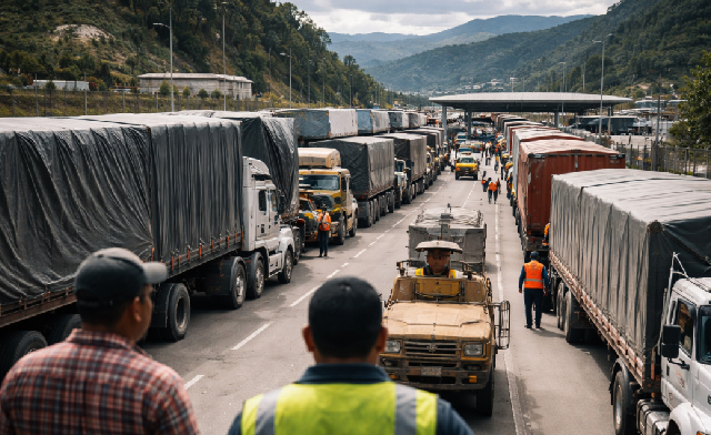 Medidas entre Ecuador y Colombia afectan el comercio en la frontera