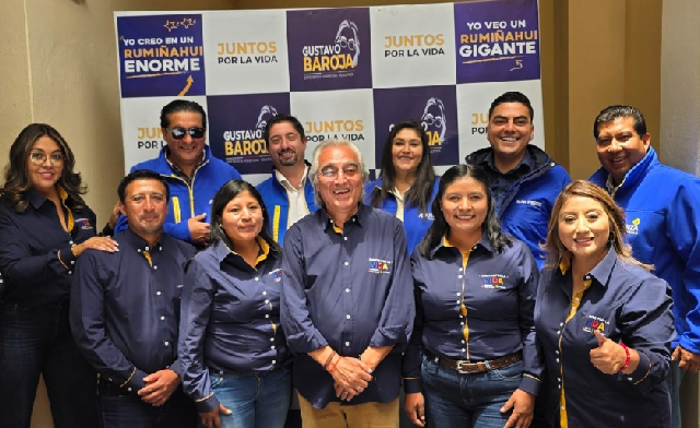 AVANZA Y UNIDAD POPULAR PRESENTAN SUS CANDIDATURAS EN RUMIÑAHUI