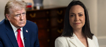 Trump anuncia reunión con la líder opositora venezolana María Corina Machado en Washington