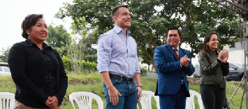 Gobierno de Noboa condonó más de usd 35.000 a la junta de riego de Tumbaco y entregó herramientas a agroproductores