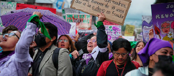 Marchas por el Día Internacional de la Mujer provocarán cierres viales en Quito este fin de semana