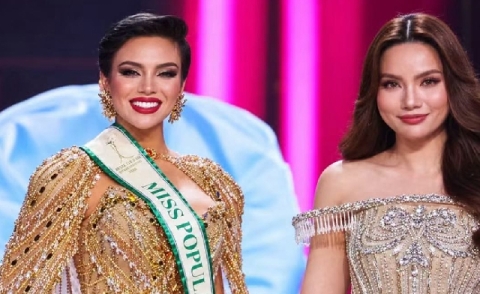 ¡Orgullo Ecuatoriano! Shyare Andrade conquista el Miss Grand International 2026.